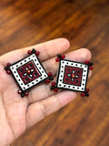 AA-AJRAK STUD handmade earrings