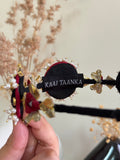 FF-BLACK BEAUTY HEADBAND handmade jewelry