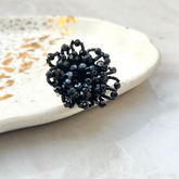 RR-BLACK BEAUTY handmade ring
