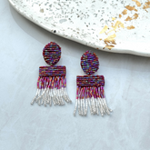 CC-OMBRE' handmade earrings