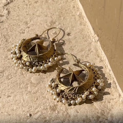 AG-AFGHAN CHANTAARA BAALI earrings