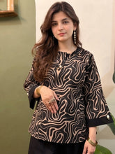 ABSTRACT BLACK SHIRT