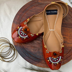 HANDMADE AJRAK POM POM KHUSSA