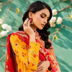FF-MEHROON KUNDAN & PEARLS handmade earrings