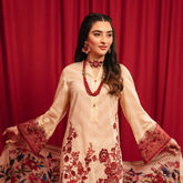 FF-MEHROON MIRROR handmade set.