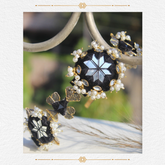 FF-BLACK BEAUTY HEADBAND handmade jewelry