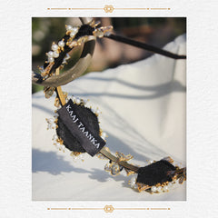 FF-BLACK BEAUTY HEADBAND handmade jewelry