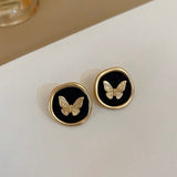 Enamel Butterfly studs