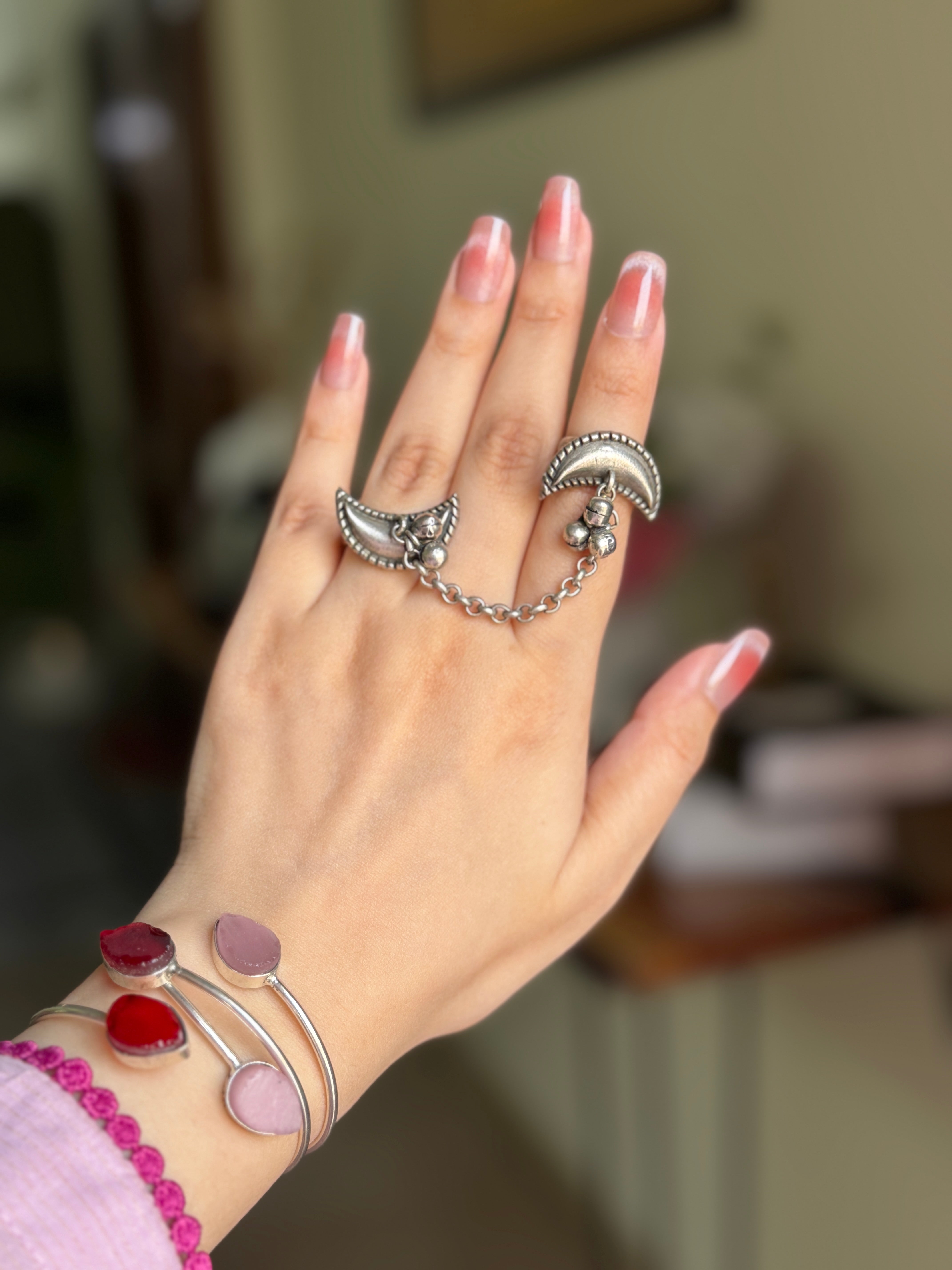 DM-Double Moon ring