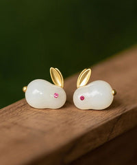 BE- Bunny ear studs