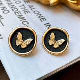 Enamel Butterfly studs