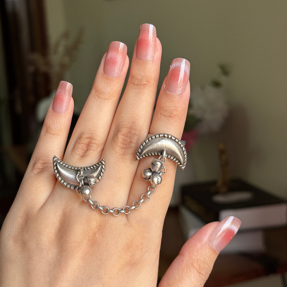 DM-Double Moon ring