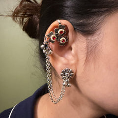 FLORAL EARCUFF
