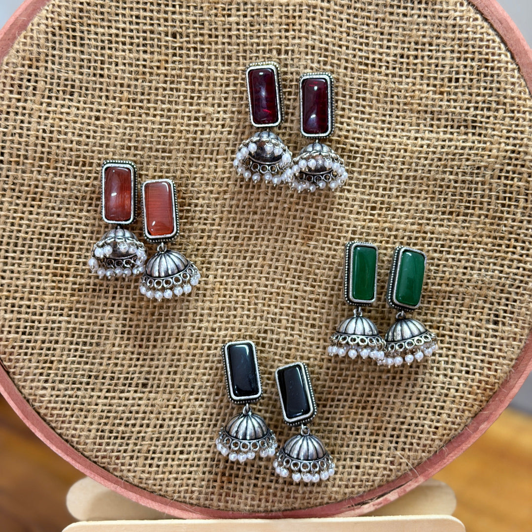 LONG STONE JHUMKI