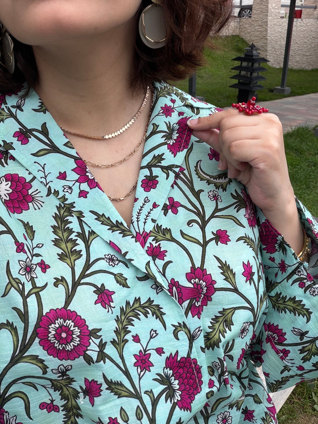 FLORAL TOP