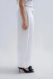 WHITE BOLLONS TROUSERS