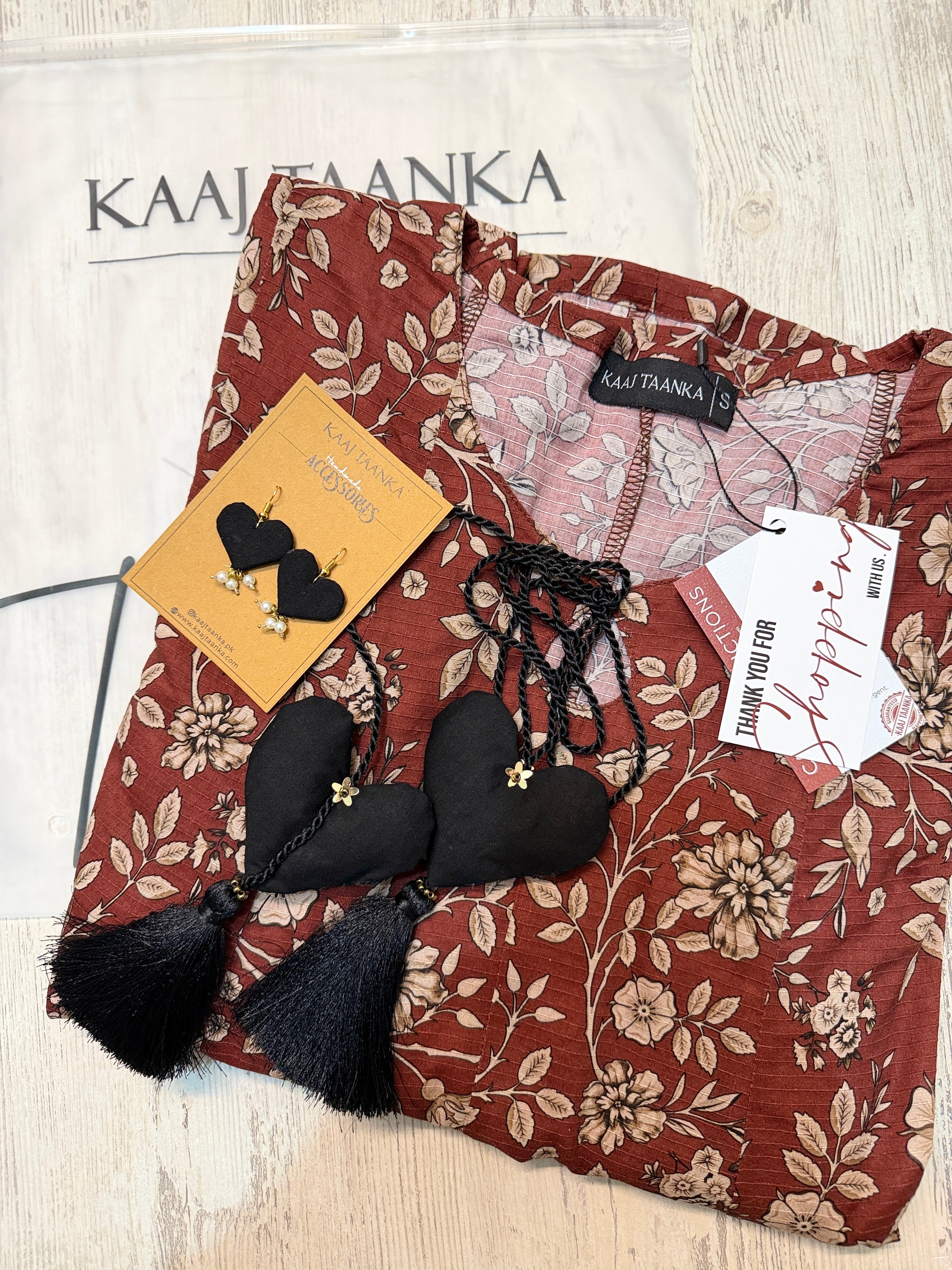 RUSTED FLORAL SHIRT