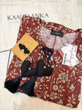 RUSTED FLORAL SHIRT