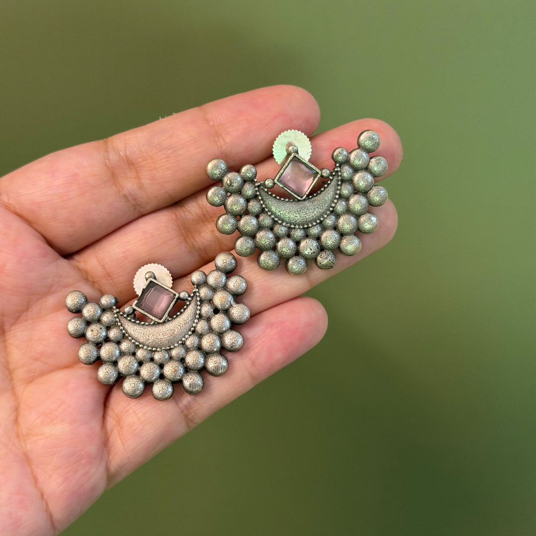 MOON STARS EARRING
