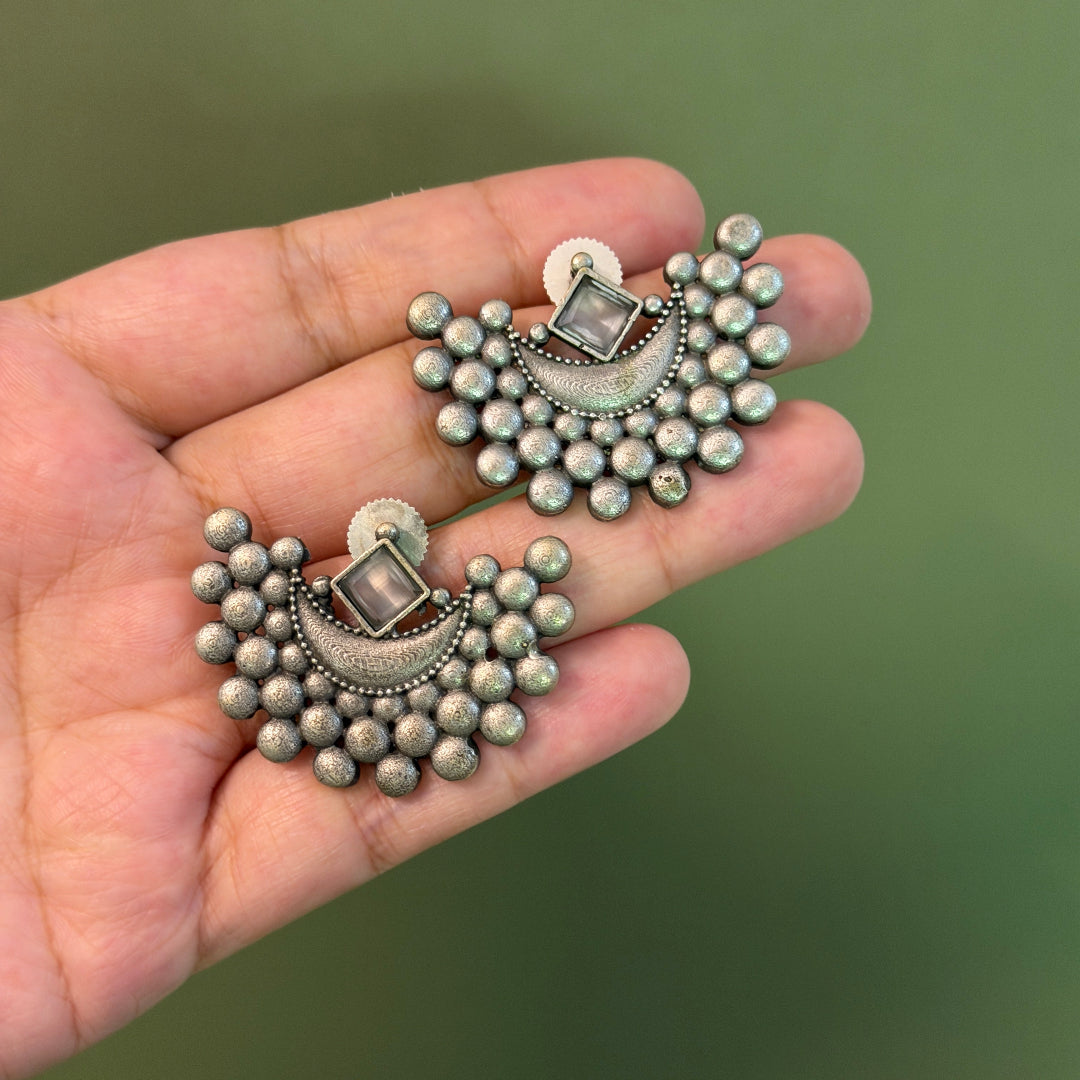 MOON STARS EARRING