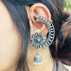 FLOWER EAR CUFFS