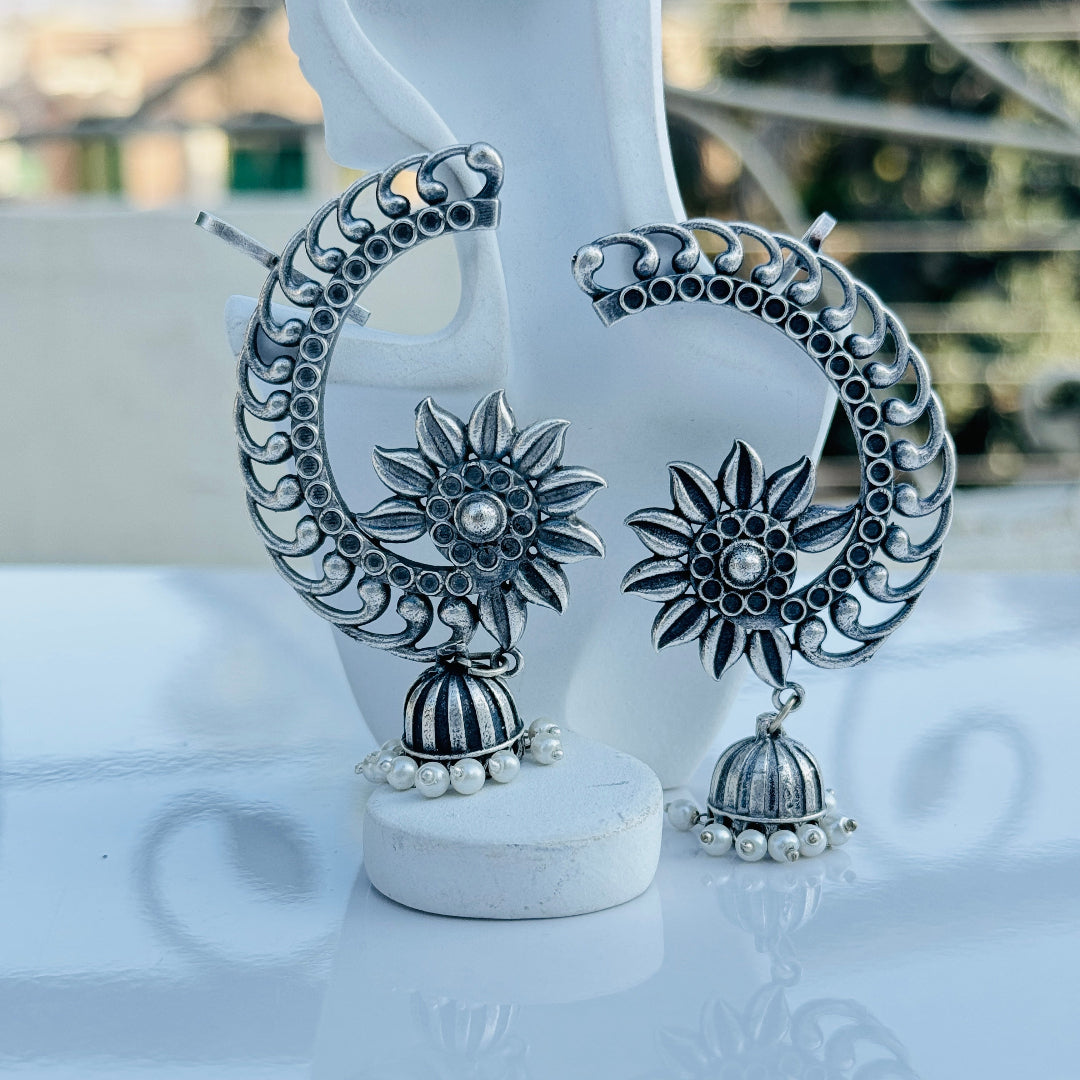 FLOWER EAR CUFFS