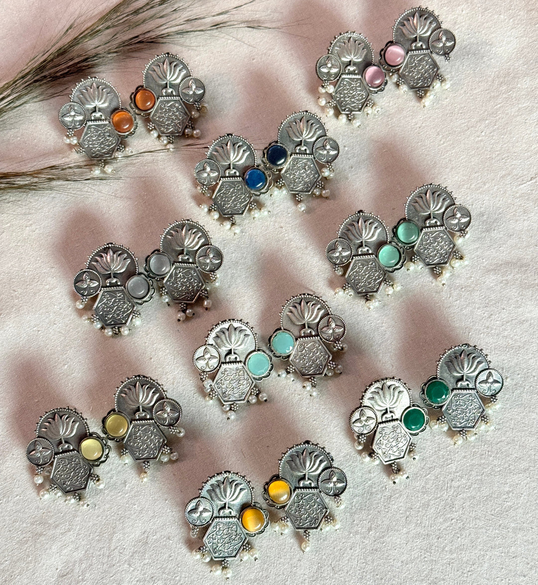 LOTUS EARRINGS