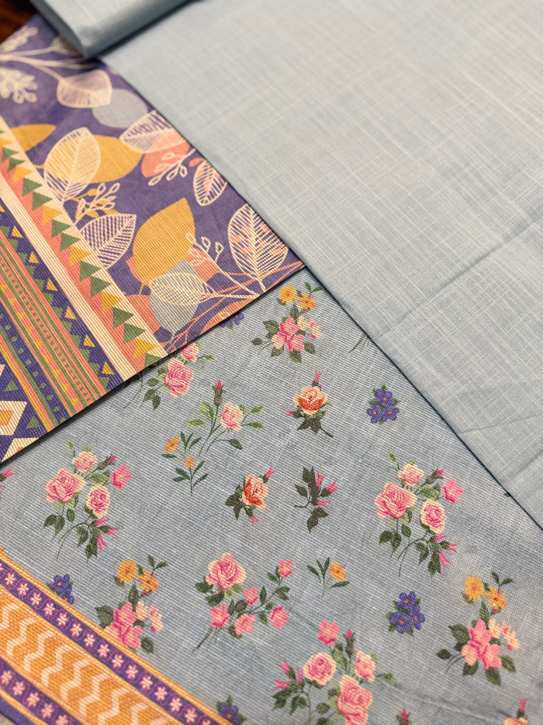 FLORAL PRINT (Khaddar 3-Piece)
