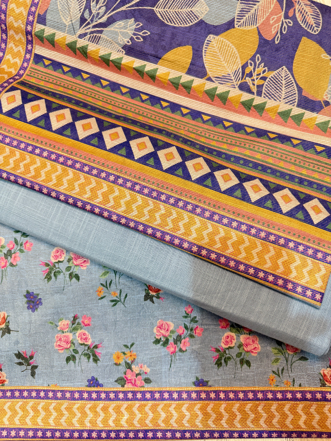 FLORAL PRINT (Khaddar 3-Piece)