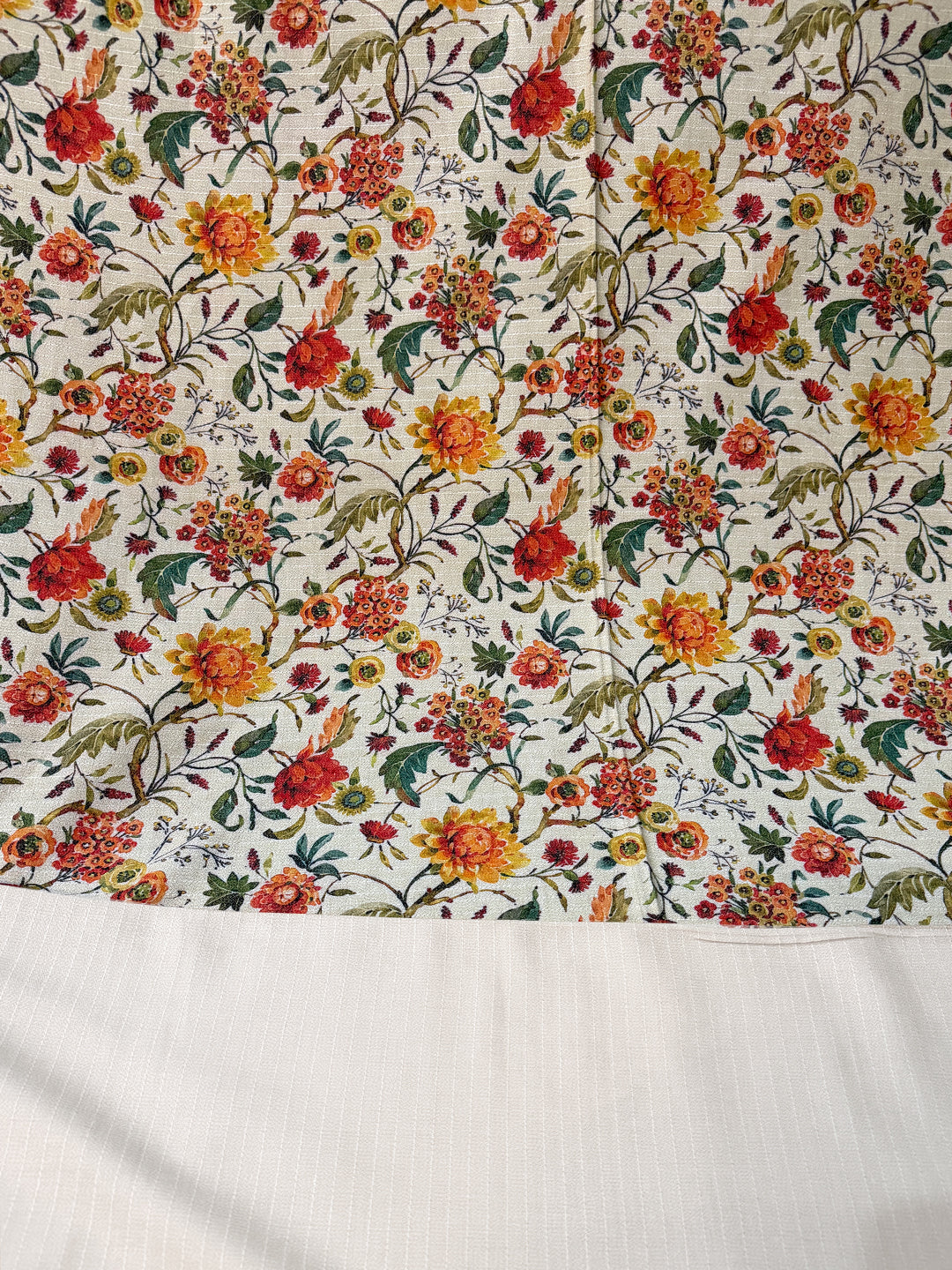 WATER FLORAL (Winter Doria Fabric 2-Piece)