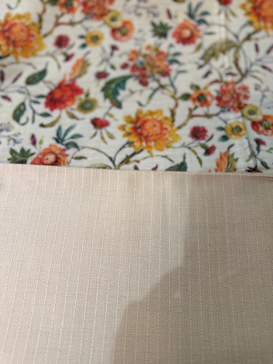 WATER FLORAL (Winter Doria Fabric 2-Piece)