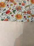WATER FLORAL (Winter Doria Fabric 2-Piece)