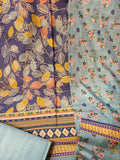 FLORAL PRINT (Fancy Khaddar 3-Piece)