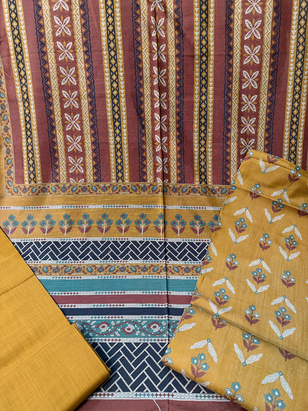 ETHNIC (Fancy Khaddar 3-Piece)