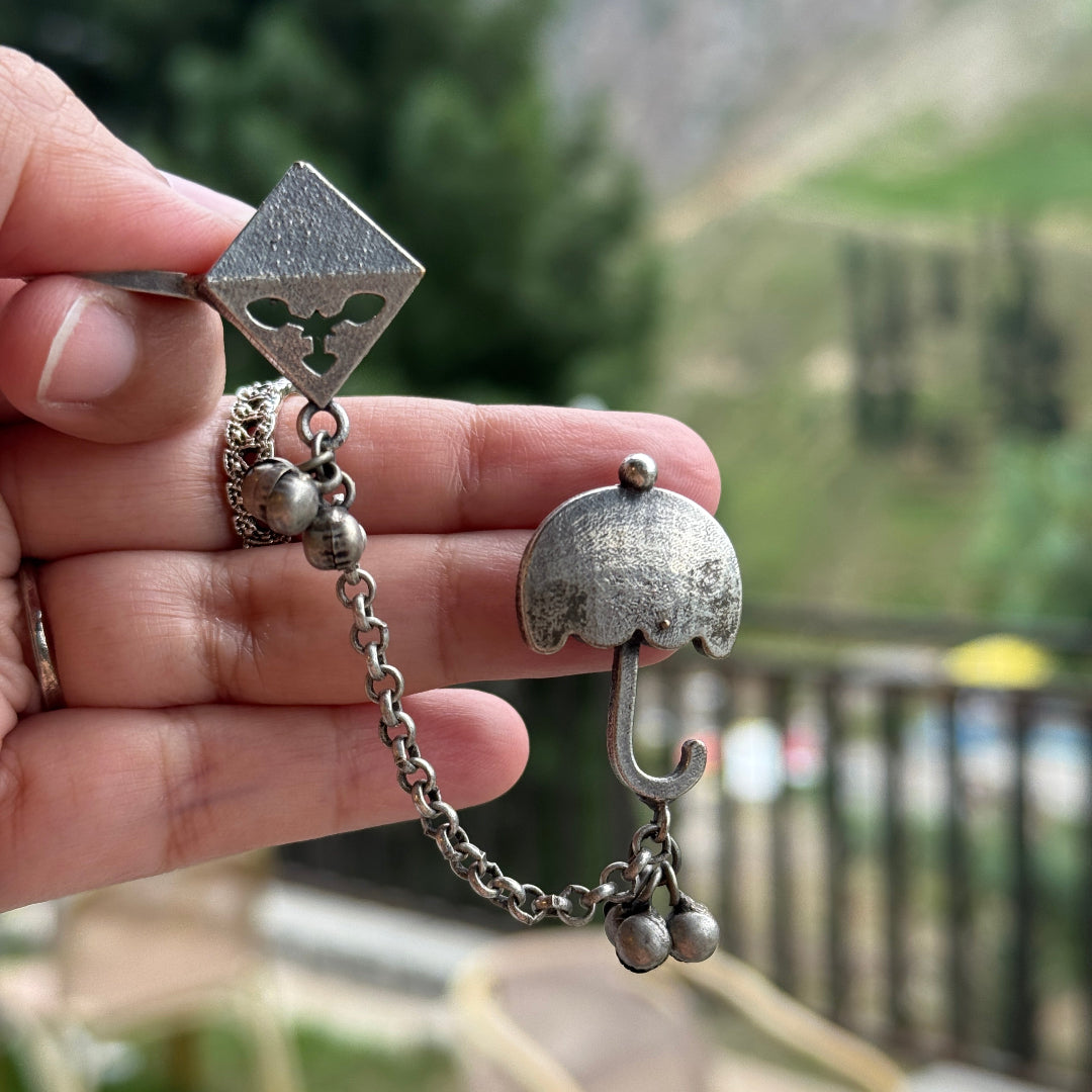 UMBRELLA KITE EARCUFF
