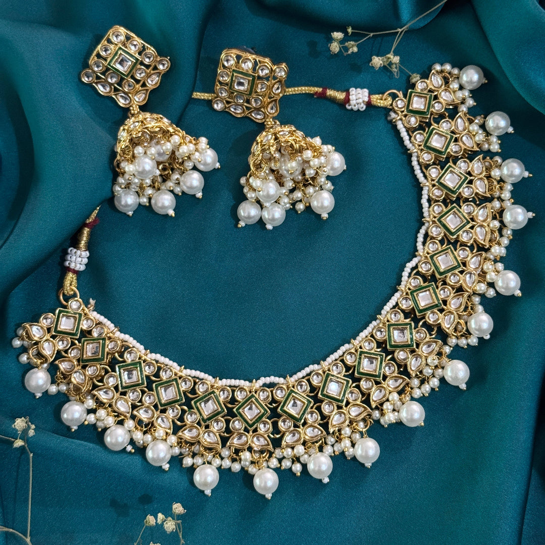 KUNDAN PEARL SET
