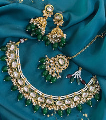 KUNDAN WITH STONES SET