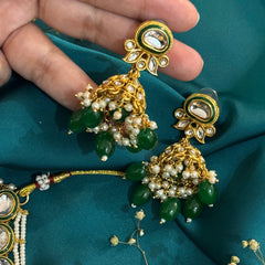 KUNDAN WITH STONES SET