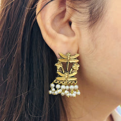 COUPLE DRAGONFLY EARRINGS