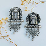 BRASS TAJMAHAL EARRINGS