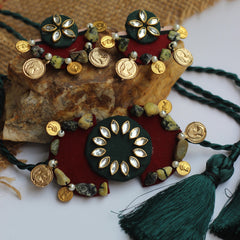 SS-QUEEN COIN handmade chokar set