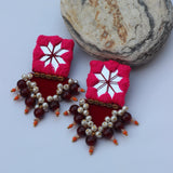 FF-NEON PINK handmade earrings