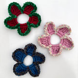 CROCHET BUN FLOWER