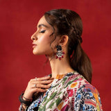 AJ-AJRAK MAALA SET handmade fabric set