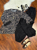 ABSTRACT BLACK (2-PIECE)