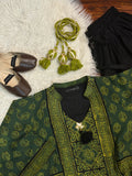 GREEN AJRAK TOP