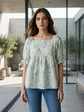 LIGHT GREEN CHICKEN KARI TOP