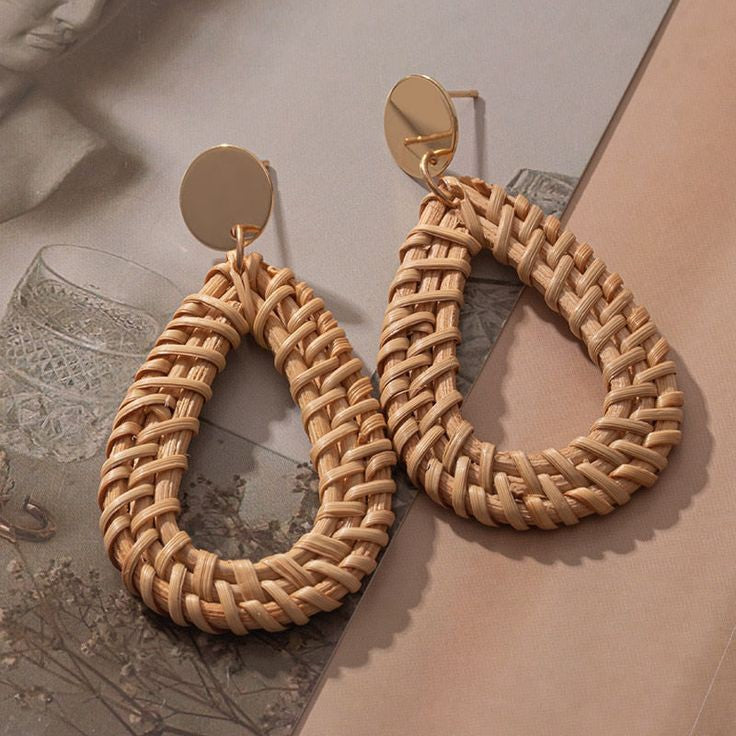 RR-RATTAN handmade earrings