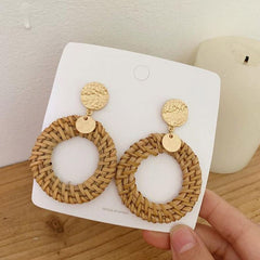 RR-RATTAN handmade earrings