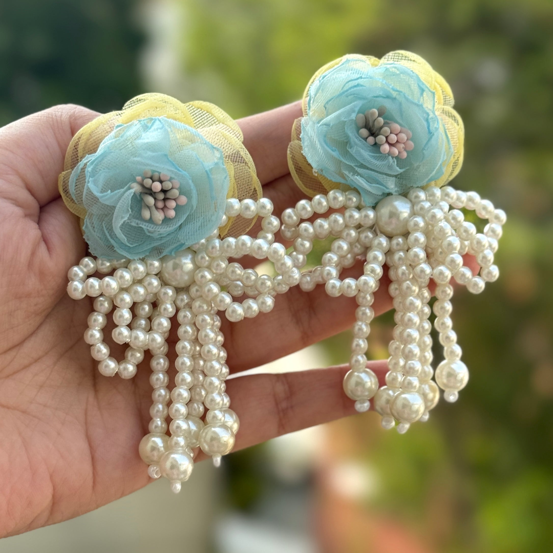 CC-FLORAL BEAUTY handmade earrings